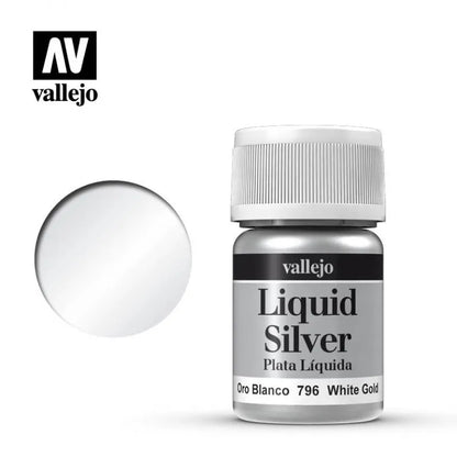 Model Color Weissgold (White Gold) 35 ml (796)-Vallejo-Radaddel