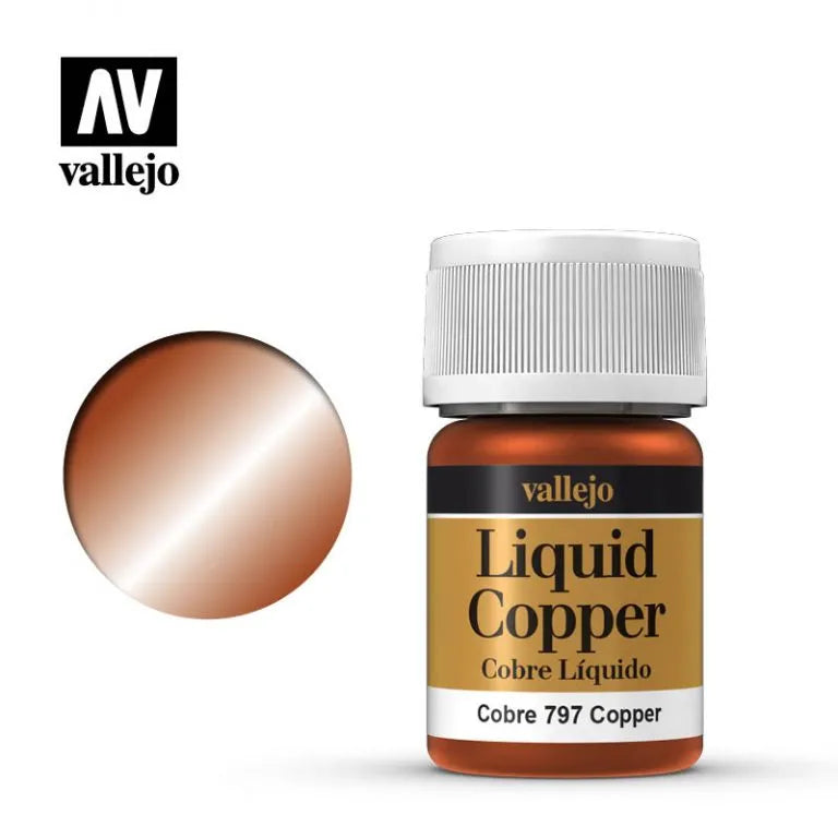 Model Color Kupfer (Copper) 35 ml (797)-Vallejo-Radaddel