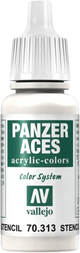 Panzer Aces 013 Stencil 17 ml-Vallejo-Radaddel