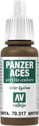 Panzer Aces 017 British Tankcrew 17 ml-Vallejo-Radaddel