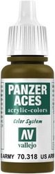 Panzer Aces 018 U.S.Army Tankcrew 17 ml-Vallejo-Radaddel