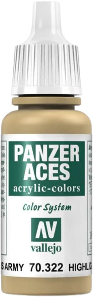 Panzer Aces 022 Highlight U.S. Tankcrew 17 ml-Vallejo-Radaddel