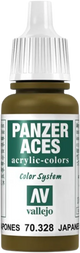 Panzer Aces 028 Japanese Tankcrew 17 ml-Vallejo-Radaddel