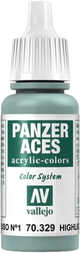Panzer Aces 029 Highlight Russian Tankcrew I 17 ml-Vallejo-Radaddel