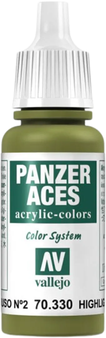 Panzer Aces 030 Highlight Russian Tankcrew II 17 ml-Vallejo-Radaddel