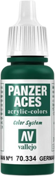 Panzer Aces 034 German Tankcrew (Feldgrau) 17 ml-Vallejo-Radaddel