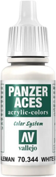 Panzer Aces 044 White (German Tanker) 17 ml-Vallejo-Radaddel