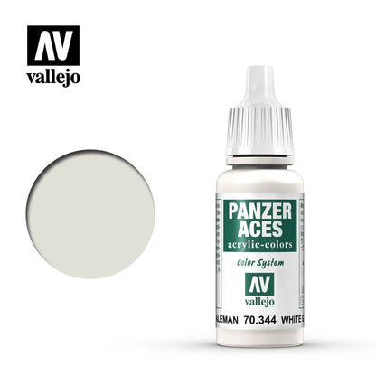 Panzer Aces 044 White (German Tanker) 17 ml-Vallejo-Radaddel