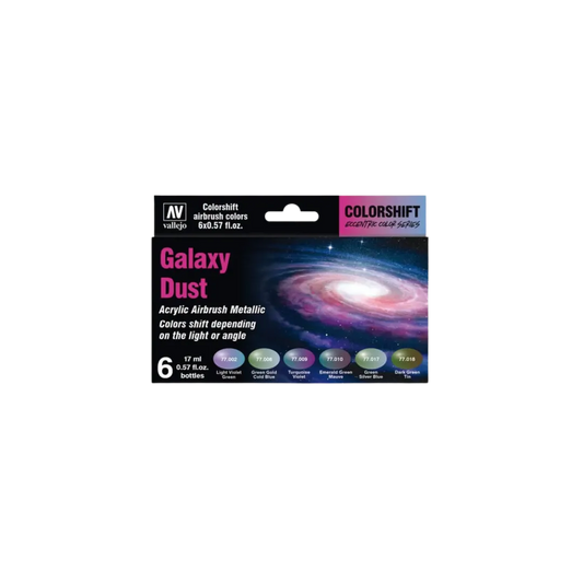 Vallejo Colorshift Galaxy Dust Set (77092) - 6 Farben-Vallejo-Radaddel