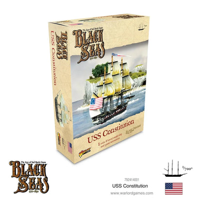 Black Seas: USS Constitution-Warlord Games-Radaddel
