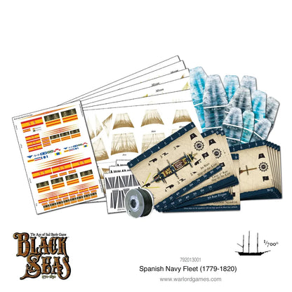 Spanish Navy Fleet (1770-1830)-Warlord Games-Radaddel