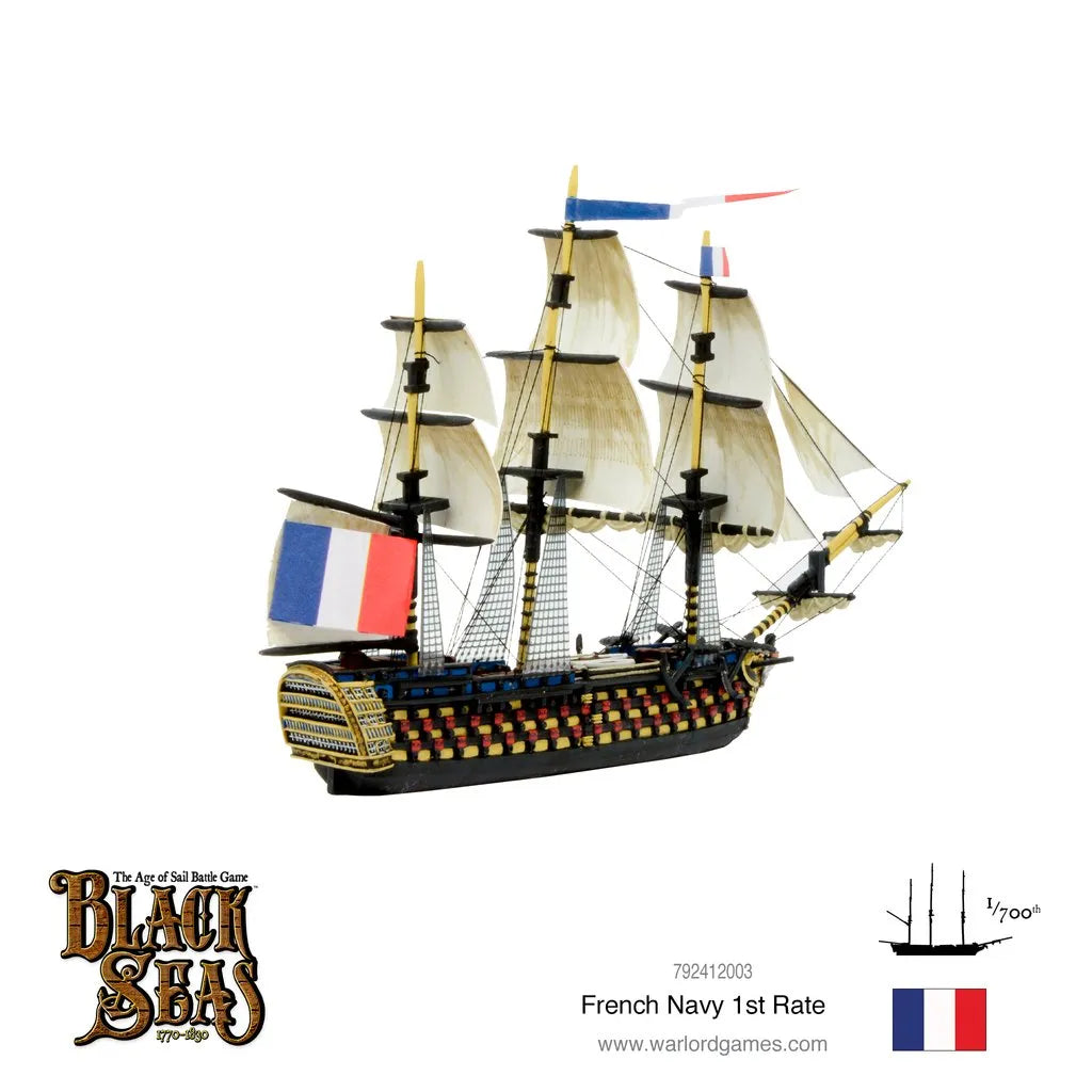 French Navy 1st Rate-Warlord Games-Radaddel