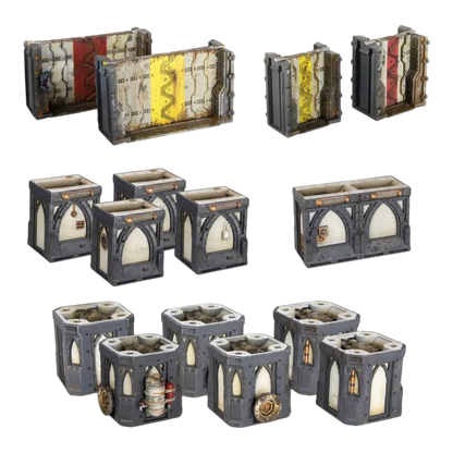 Necromunda: Zone Mortalis Columns & Walls-Games Workshop-Radaddel