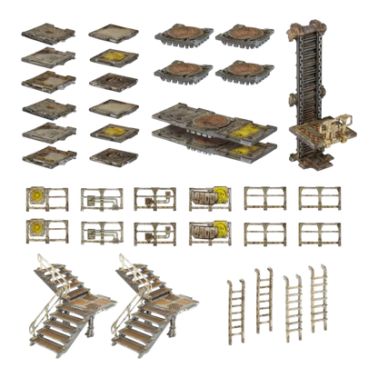 Necromunda: Zone Mortalis Platforms & Stairs-Games Workshop-Radaddel