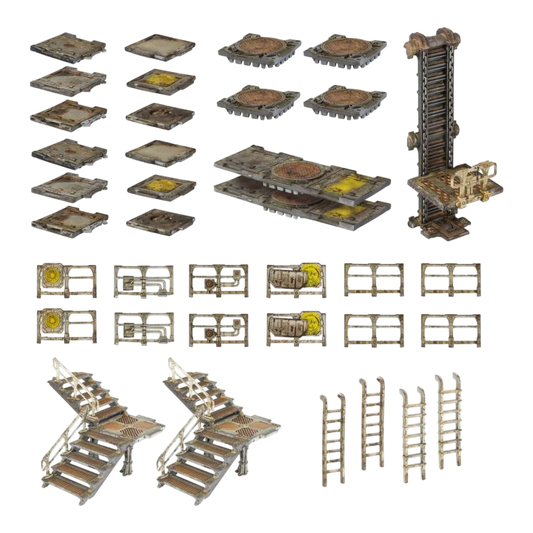 Necromunda: Zone Mortalis Platforms & Stairs-Games Workshop-Radaddel