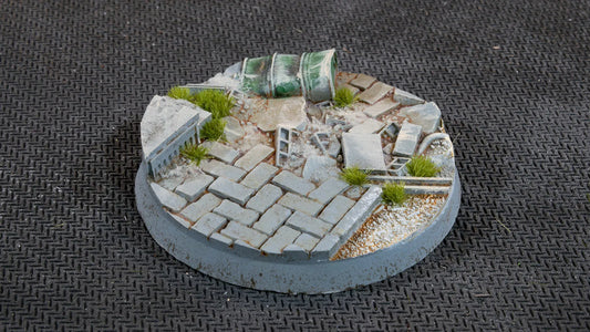 Round Urban Warfare Bases 50mm (x3)-Gamers Grass-Radaddel