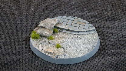 Round Urban Warfare Bases 50mm (x3)-Gamers Grass-Radaddel