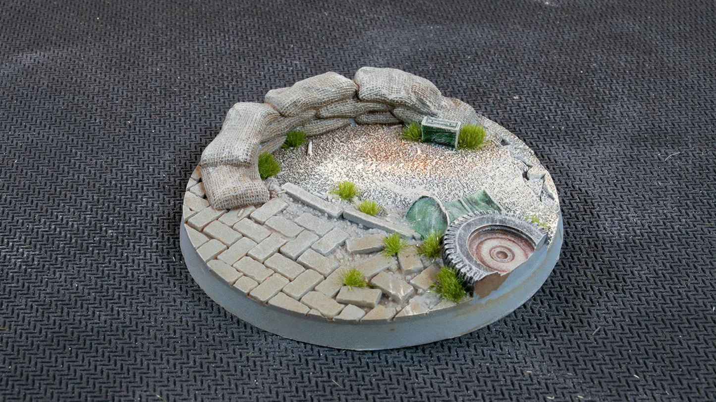 Round Urban Warfare Bases 60mm (x2)-Gamers Grass-Radaddel
