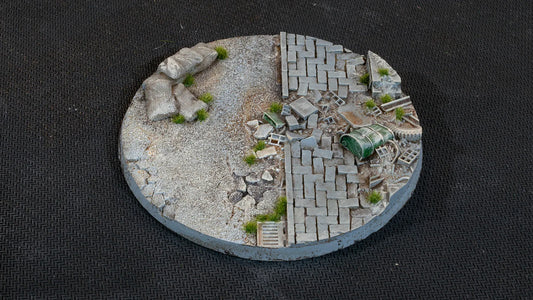 Round Urban Warfare Bases 100mm (x1)-Gamers Grass-Radaddel