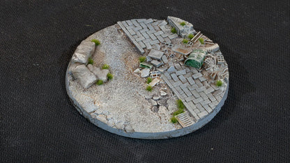 Round Urban Warfare Bases 100mm (x1)-Gamers Grass-Radaddel