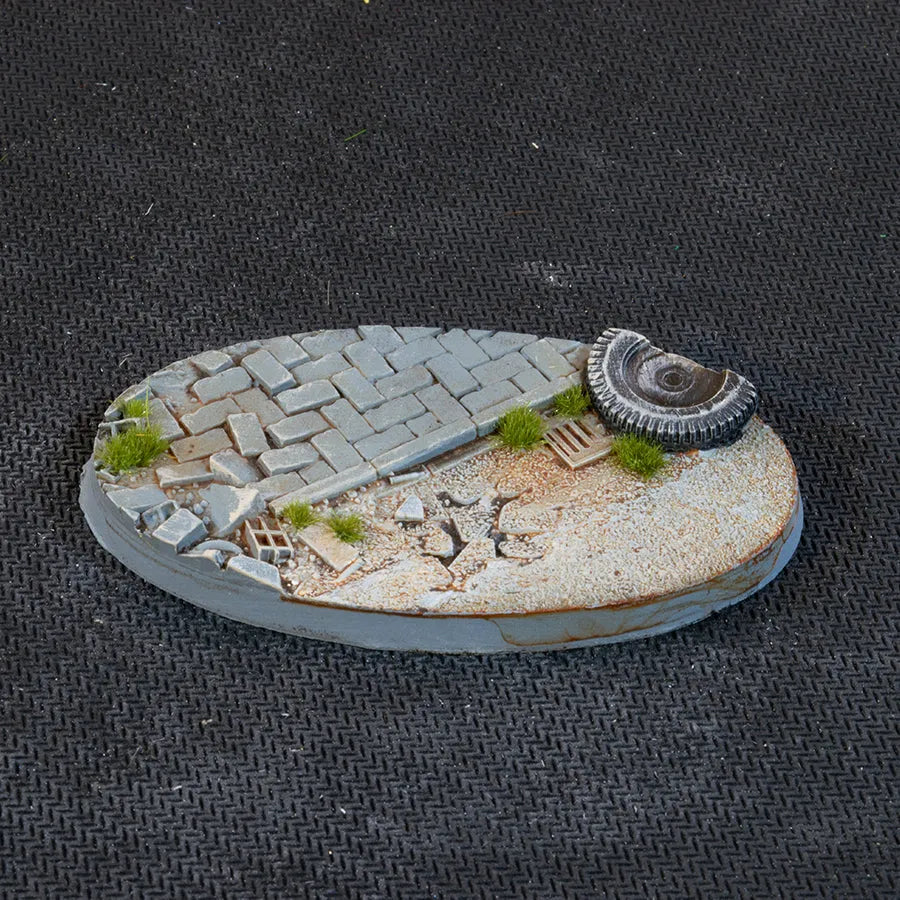 Ovale Urban Warfare Bases 75mm (x3)-Gamers Grass-Radaddel