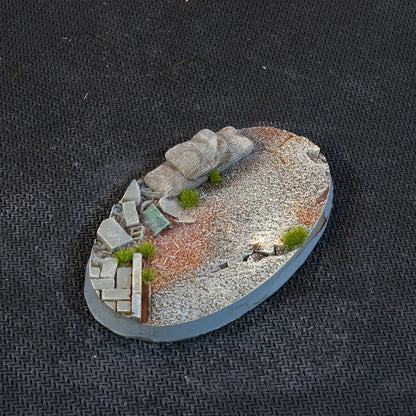 Ovale Urban Warfare Bases 75mm (x3)-Gamers Grass-Radaddel