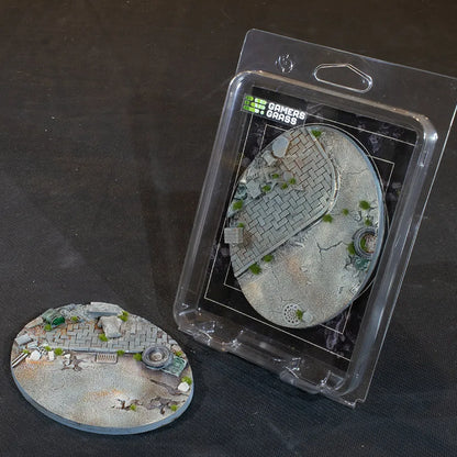 Ovale Urban Warfare Bases 120mm (x1)-Gamers Grass-Radaddel