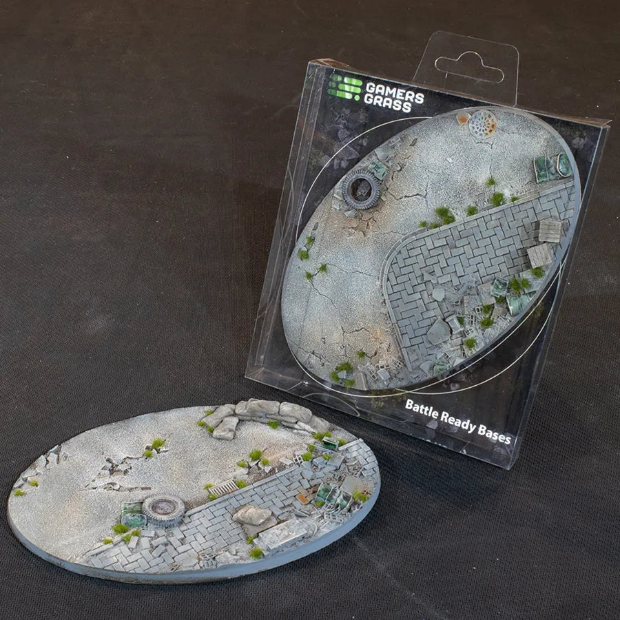 Ovale Urban Warfare Bases 170mm (x1)-Gamers Grass-Radaddel