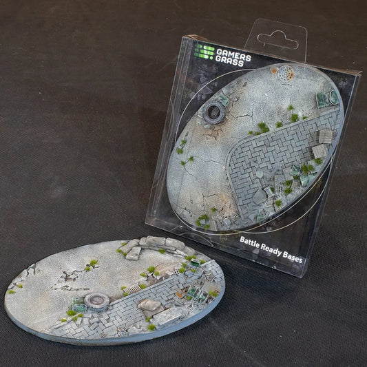 Ovale Urban Warfare Bases 170mm (x1)-Gamers Grass-Radaddel
