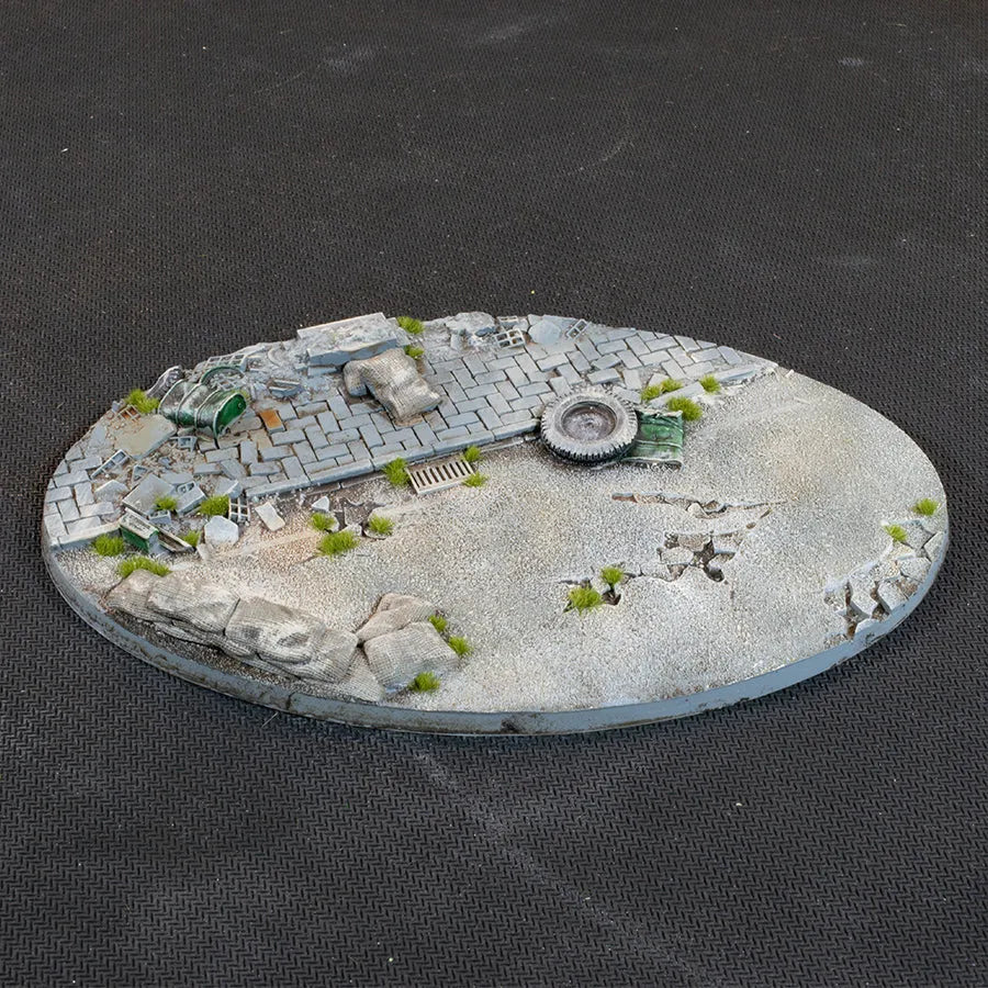 Ovale Urban Warfare Bases 170mm (x1)-Gamers Grass-Radaddel