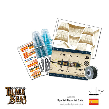 Spanish Navy 1st Rate-Warlord Games-Radaddel