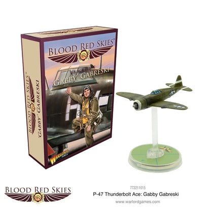 P-47 Thunderbolt Ace Gabby Gabreski-Warlord Games-Radaddel