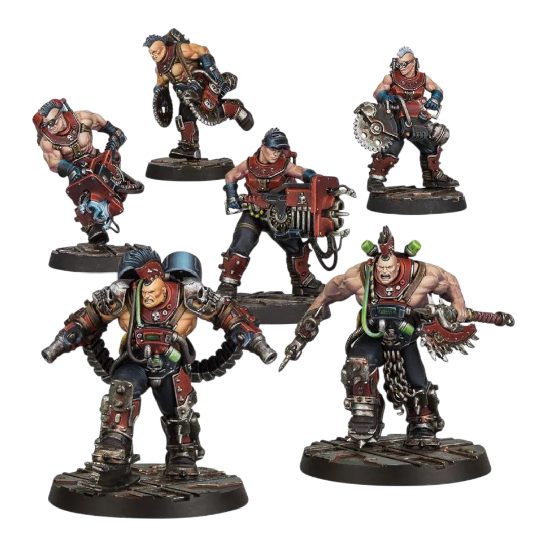 Necromunda: Goliath Stimmers and Forgeborn-Games Workshop-Radaddel