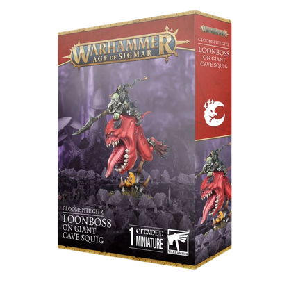 Gloomspite Gitz: Loonboss on Giant Cave Squig-Games Workshop-Radaddel