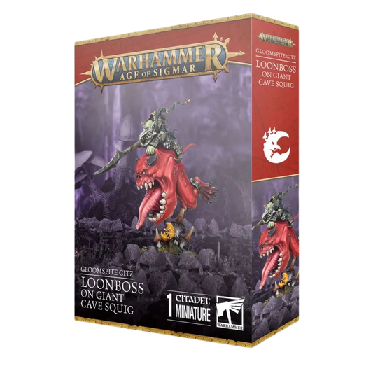 Gloomspite Gitz: Loonboss on Giant Cave Squig-Games Workshop-Radaddel