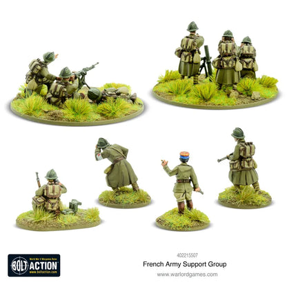 French Army Support Group-Warlord Games-Radaddel