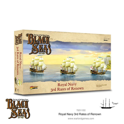 Royal Navy 3rd Rates of Renown-Warlord Games-Radaddel