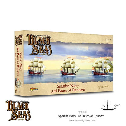 Spanish Navy 3rd Rates of Renown-Warlord Games-Radaddel