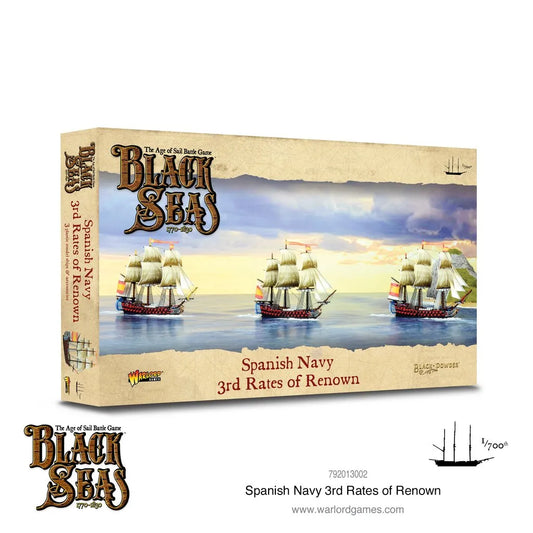 Spanish Navy 3rd Rates of Renown-Warlord Games-Radaddel