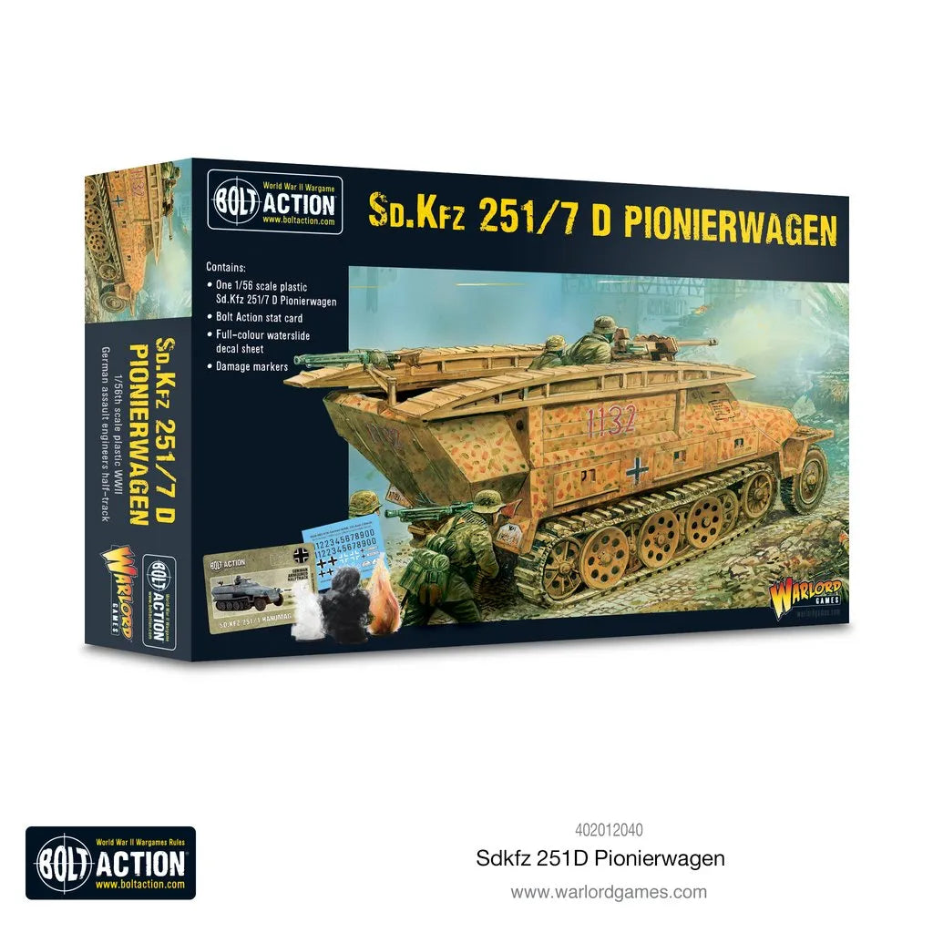 Sd.Kfz 251 D Pionierwagen-Warlord Games-Radaddel