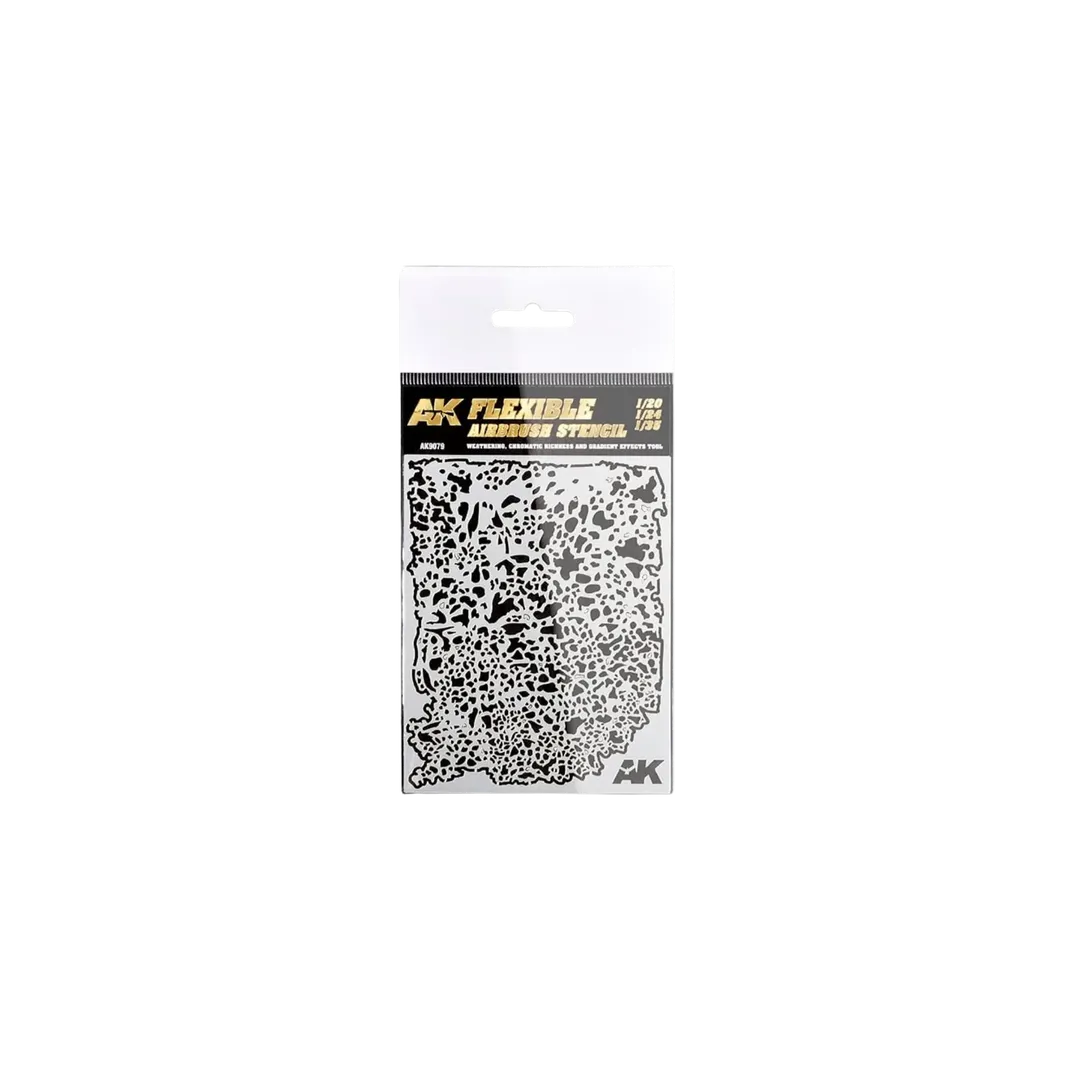 Flexible Airbrush Stencil 1-20 1-24 1-35-AK-Interactive-Radaddel