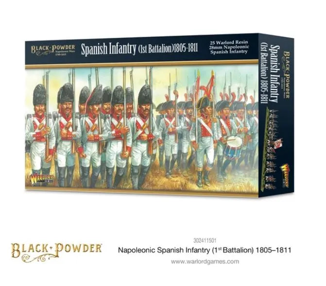Napoleonic Spanish Infantry (1st Battalion) 1805-1811-Warlord Games-Radaddel