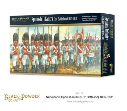 Napoleonic Spanish Infantry (1st Battalion) 1805-1811-Warlord Games-Radaddel