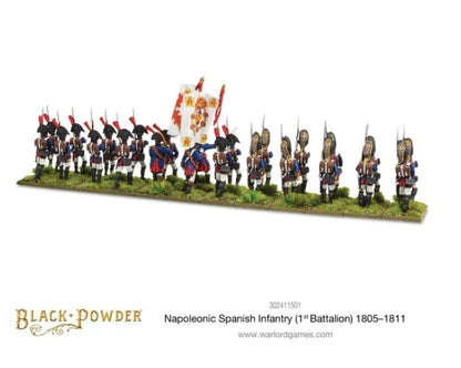 Napoleonic Spanish Infantry (1st Battalion) 1805-1811-Warlord Games-Radaddel