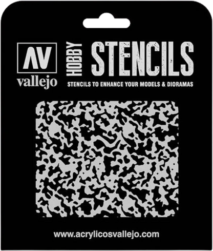 Weathered Paint 1/48 Stencil-Vallejo-Radaddel