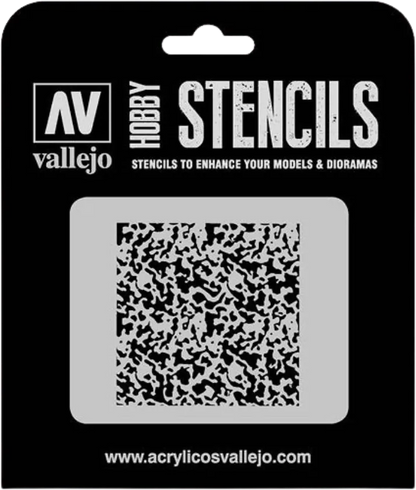 Weathered Paint 1/72 Stencil-Vallejo-Radaddel