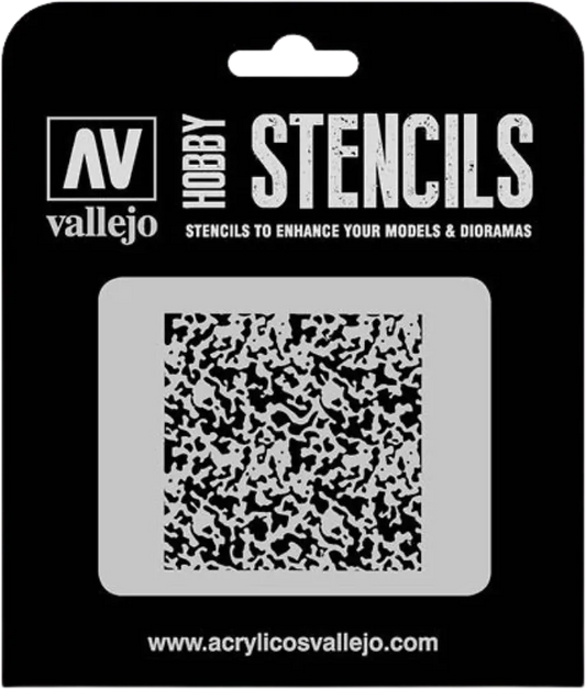 Weathered Paint 1/72 Stencil-Vallejo-Radaddel