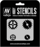 Gear Markings Stencil-Vallejo-Radaddel