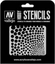 Circle Textures Stencil-Vallejo-Radaddel