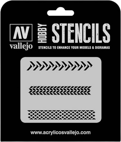 Tyre Markings Stencil-Vallejo-Radaddel